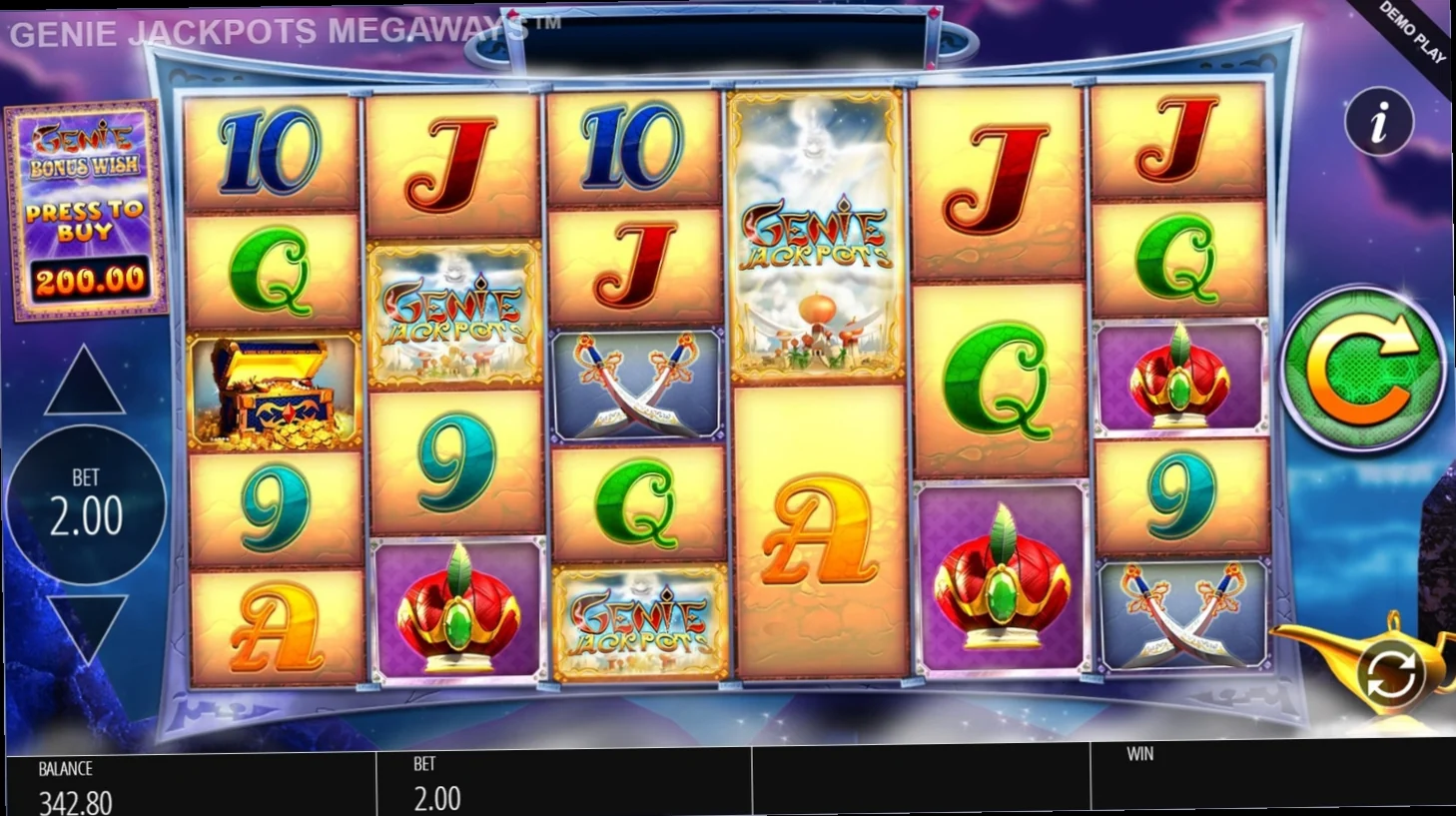 Genie Jackpots Megaways
